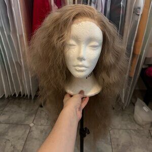 Long Blonde Wavy 80's Style Wig